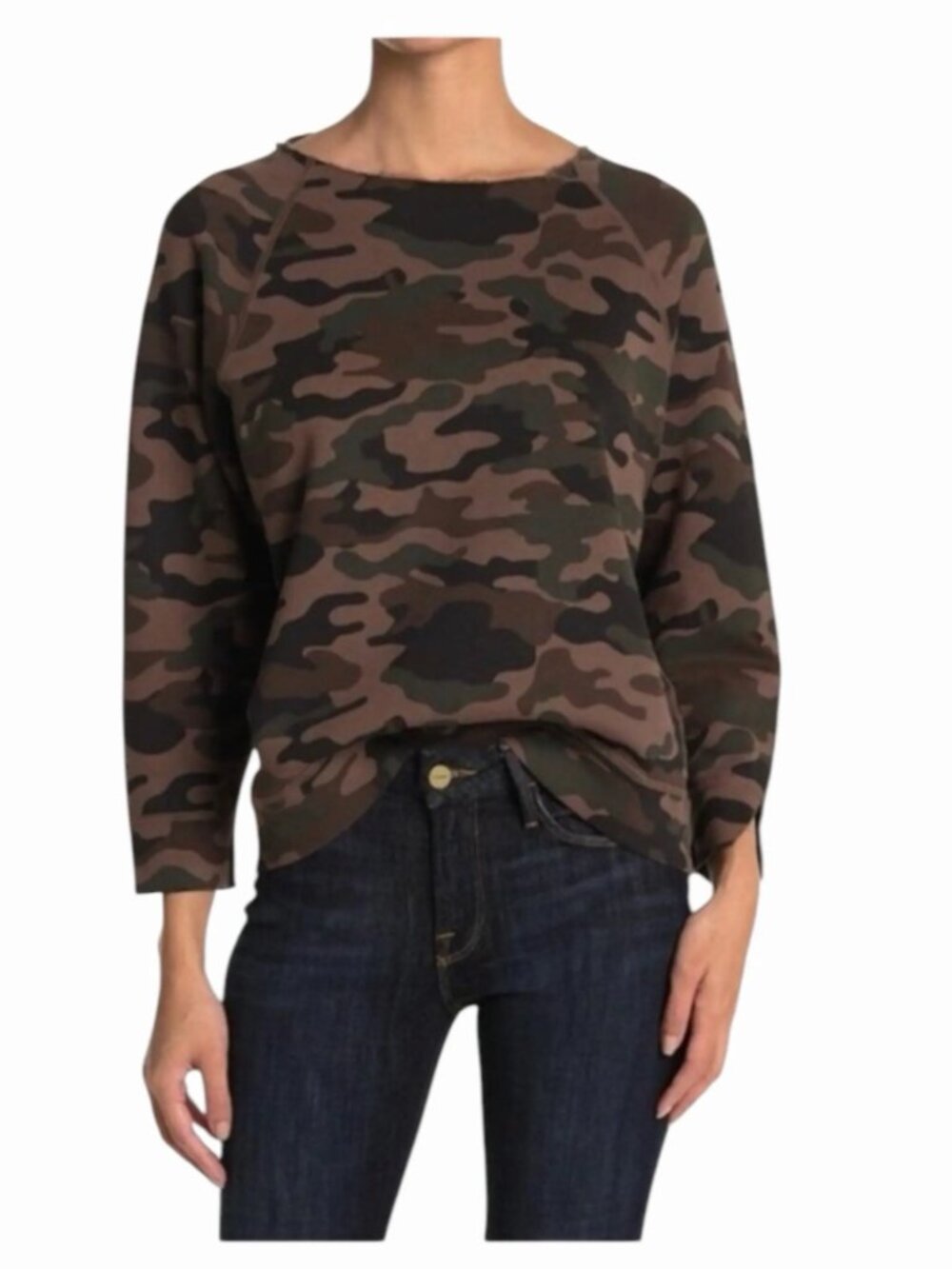 Nili Lotan Camo Sweatshirt